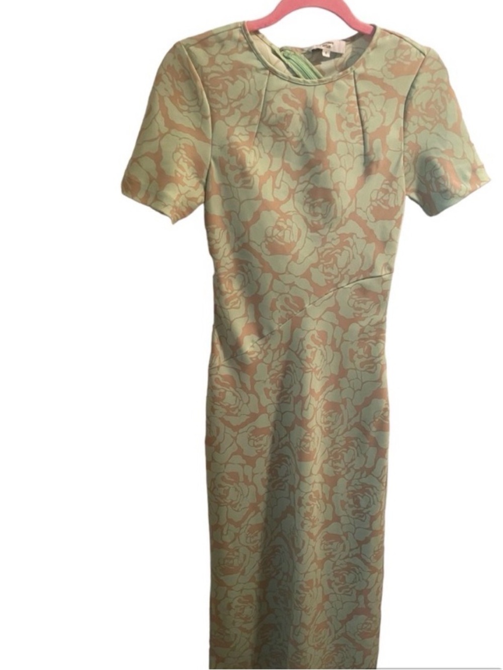 Floral Green Maxi Dress